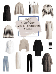 Umstandsmode von H&M: Deine Winter-Capsule-Wardrobe für die Schwangerschaft 2025