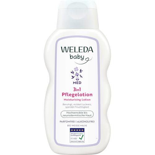 WELEDA Bio Baby Derma Weisse Malve Pflegelotion, 200 ml