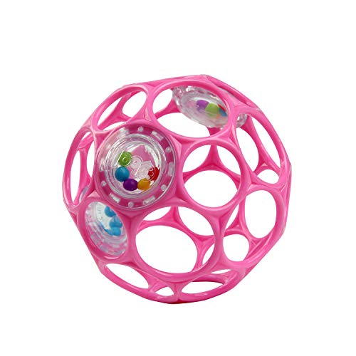 Bright Starts Oball Rattle Pink