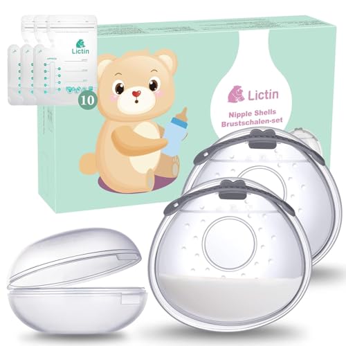 Lictin Brustschalen Set – Milchauffangschale