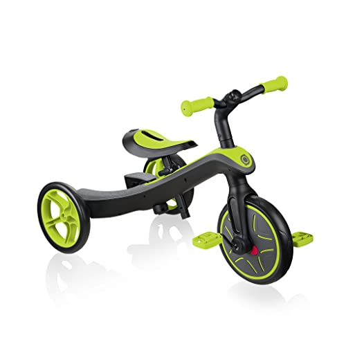 Globber Explorer 2-in-1 Dreirad, Lime Grün