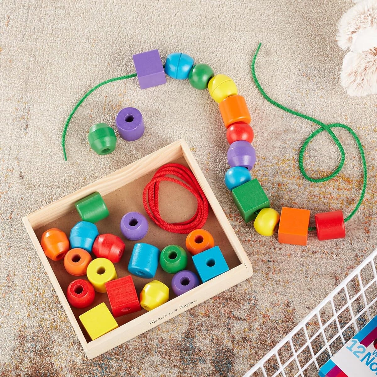Melissa & Doug Fädelspiel Holz6