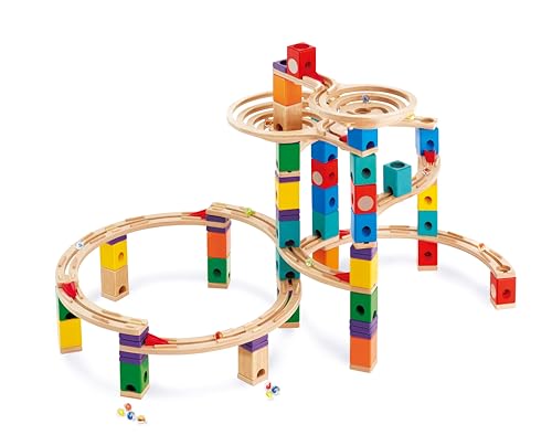 Hape Quadrilla The Cyclone Murmelbahn-Set (198 Teile)
