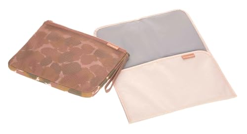 LÄSSIG Baby Windeltasche mit Wickelunterlage „Casual Changing Organizer Tinted Spots“