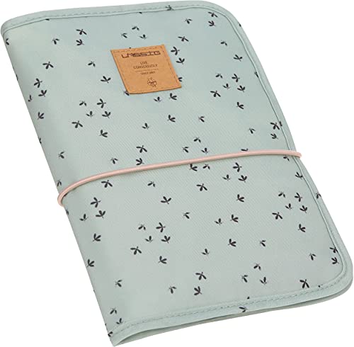 Lekebaby Baby Wickeltasche Bote groß mit Wickelunterlage, Grau