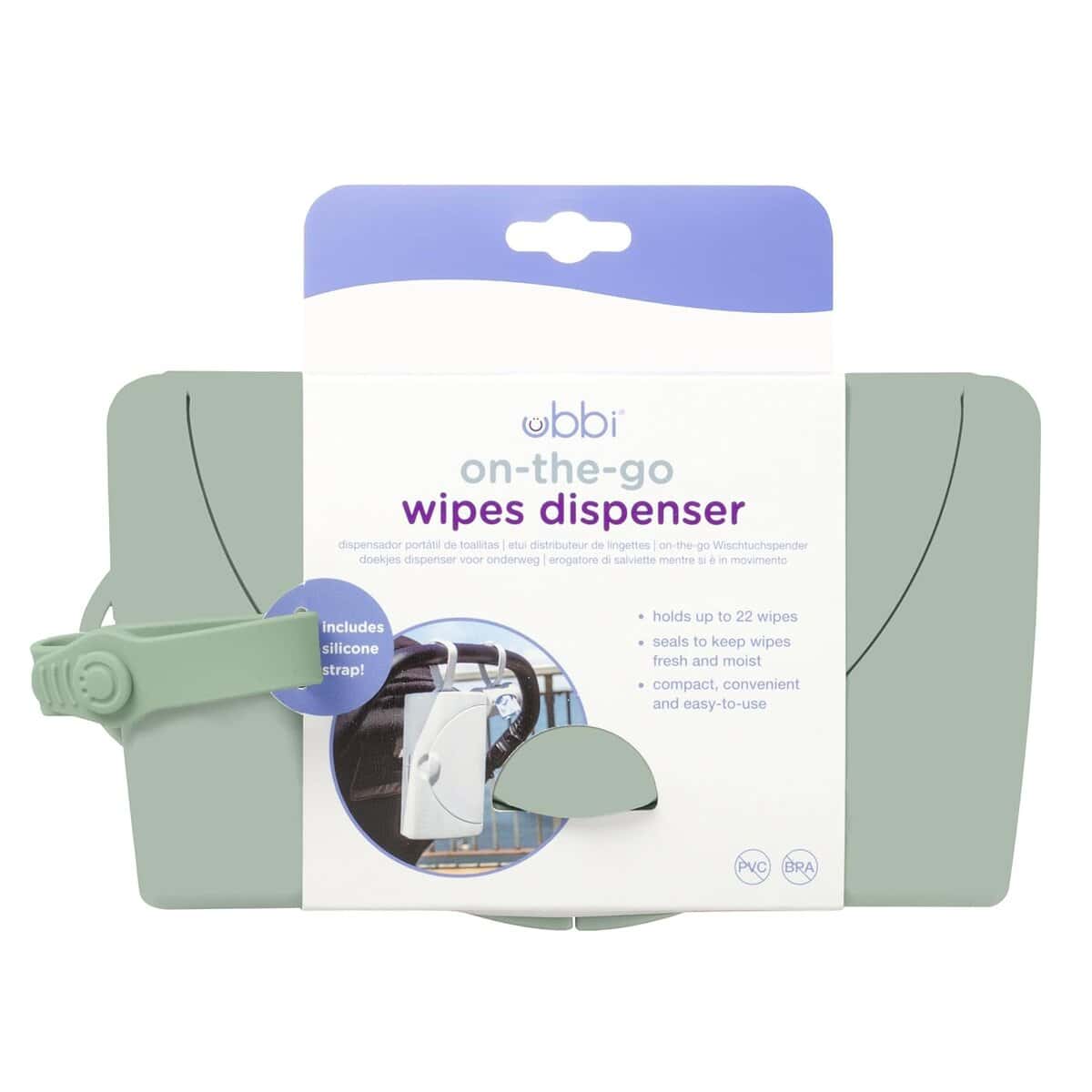 Ubbi On-The-Go Baby Wipes Dispenser6