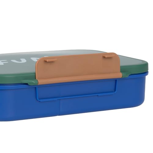 Lässig Bento-Brotdose – Little Gang Rainbow Green