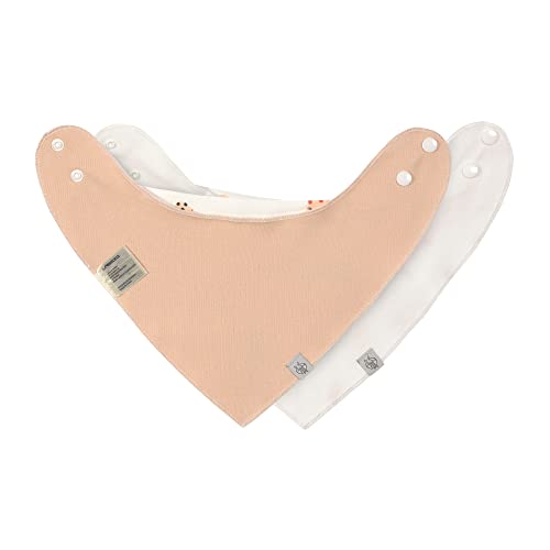 Lässig Sabberlätzchen Little Mateys Bio-Baumwolle – spicy orange, 2er-Set