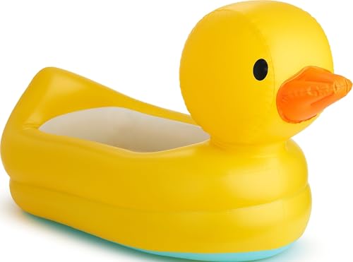 Munchkin White Hot Inflatable Baby Bath Duck Tub