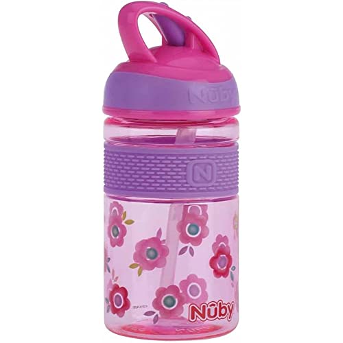 Nuby 2-in-1 Trinkhalmbecher (Tritan™), 360 ml – Blau