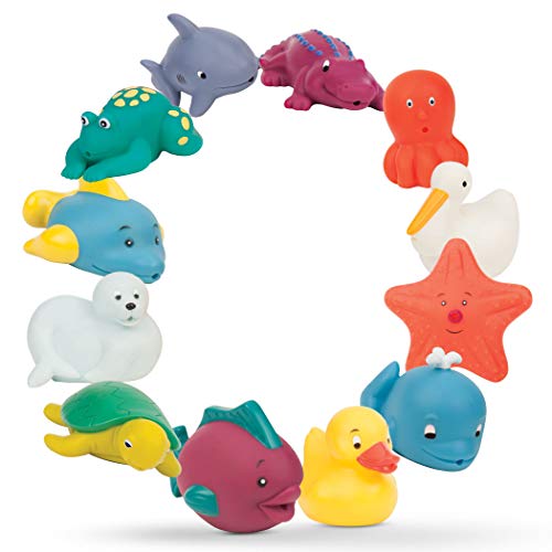Battat Bath Buddies 12-tlg. Badespielzeug-Set
