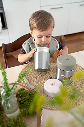 Lässig Thermobehälter Edelstahl 315ml – Little Forest Rabbit