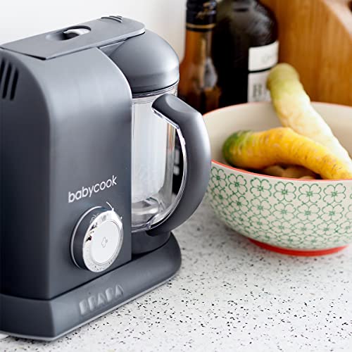 Beaba Babycook Solo 4-in-1 Babynahrungszubereiter – Dunkelgrau