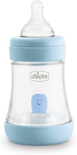 Chicco PERFECT 5 Anti-Kolik-Babyflasche Kunststoff 150 ml – Blau