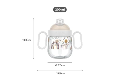 Mepal Trinklernbecher Mio Little Dutch – Fairy Garden, 200 ml