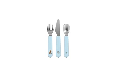 Mepal Kinderbesteck Mio, 3-teilig – Forest Friends