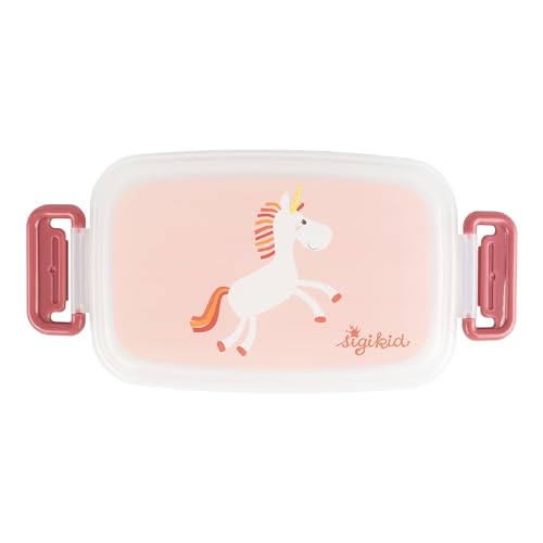 SIGIKID Brotzeitbox – Altrosa/Einhorn
