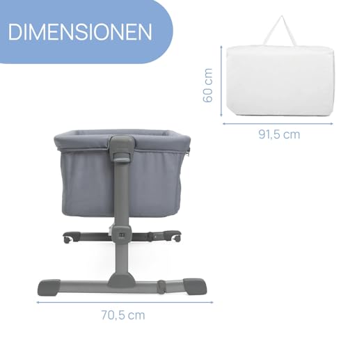 Chicco Next2Me Essential Beistellbett – Stone