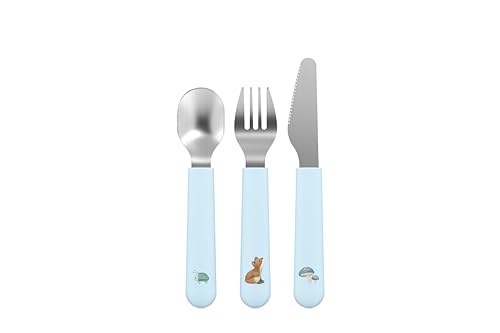 Mepal Mio Kinderbesteck, 3-teilig – Little Dutch Forest Friends