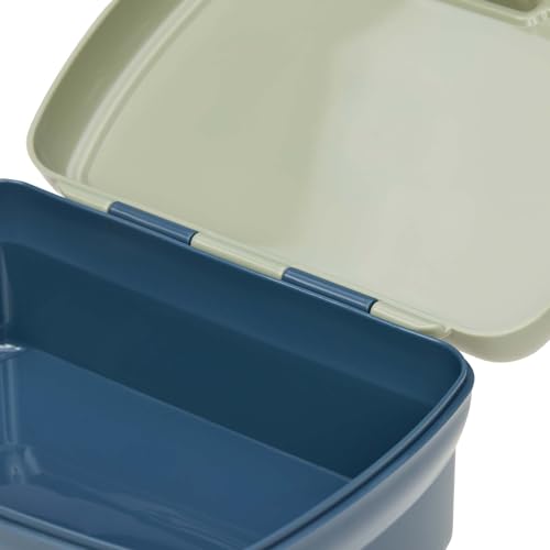 Lässig Kinder-Lunchbox mit Unterteilung – Cloud