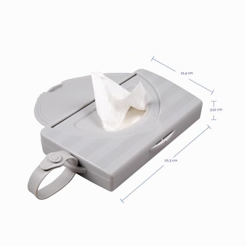 Ubbi On-The-Go Feuchttuchspender – Grau
