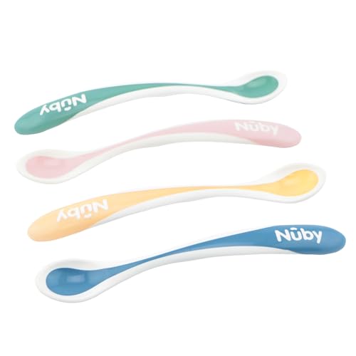 Nuby Wärmesensor-Löffel 4er Pack – ab 3 Monaten