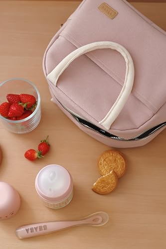 Beaba isolierte Lunchtasche 5 L – Puddingrosa