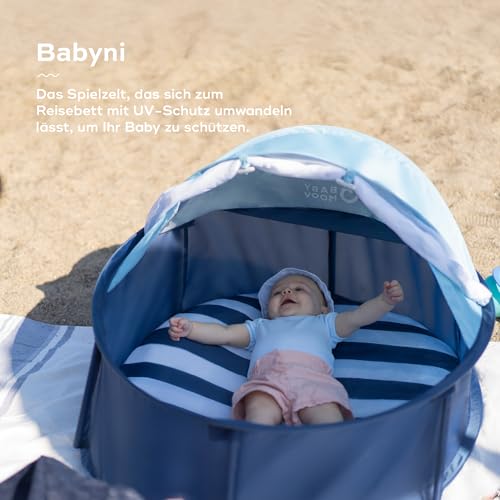 Babymoov Strandmuschel & Reisebett Babyni 2-in-1 – UV-Schutz 50+