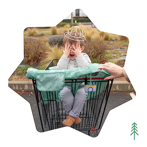 Badabulle Universal-Einkaufswagen-Sitzbezug – Safari