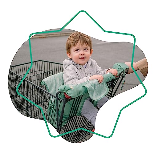 Badabulle Universal-Einkaufswagen-Sitzbezug – Safari
