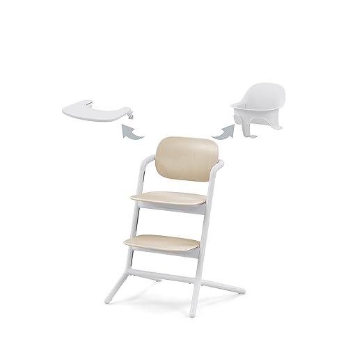 CYBEX Gold LEMO Hochstuhl 3-in-1-Set – Sand White