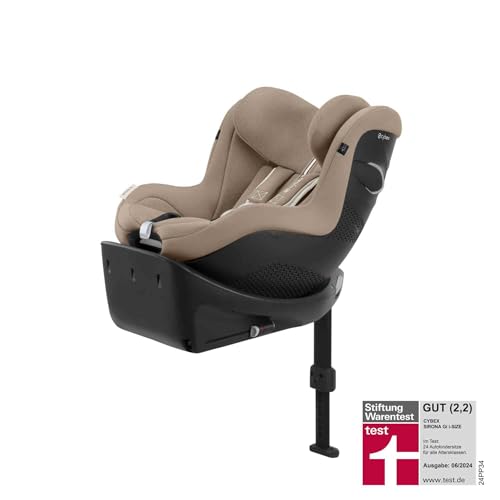 CYBEX Kindersitz Sirona Gi i-Size PLUS 360° – Almond Beige