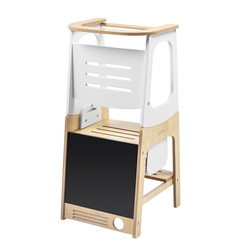 Maxi-Cosi Toucan 3-in-1-Lernturm aus Holz – Natürliches Holz