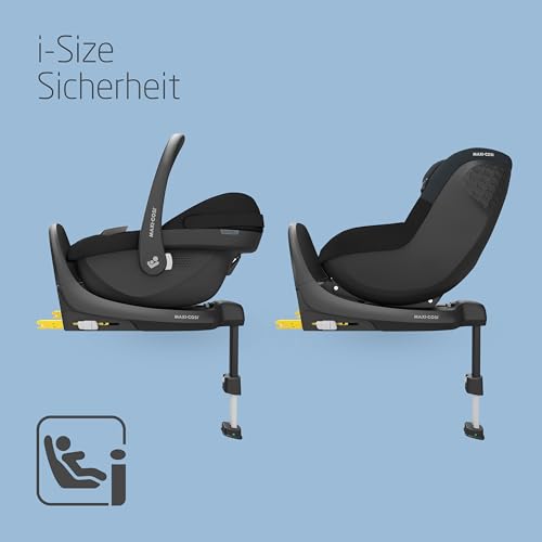 Maxi-Cosi Kindersitz-Set FamilyFix S, Pebble S & Pearl S i-Size – Tonal Graphite