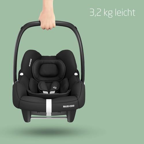 Maxi-Cosi CabrioFix i-Size Babyschale mit ISOFIX Base – Essential Black