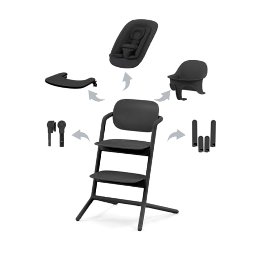 CYBEX LEMO Hochstuhl 4-in-1-Set – Stunning Black