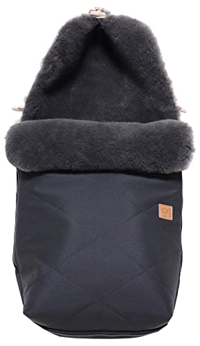 Kaiser Lammfell Fusssack Natura – Graphit