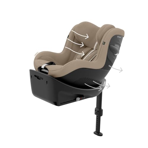 CYBEX Kindersitz Sirona G i-Size Plus ohne Base – Almond Beige