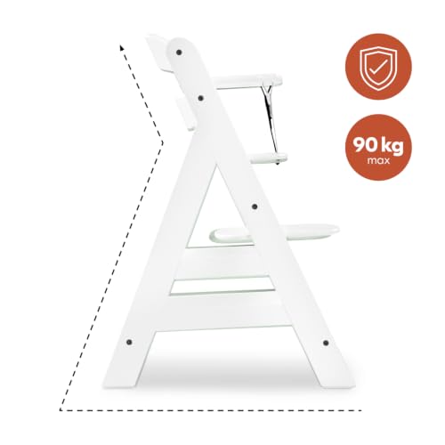 Hauck Hochstuhl Alpha+ – Weiss