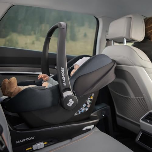 Maxi-Cosi CabrioFix i-Size Babyschale mit ISOFIX Base – Essential Black