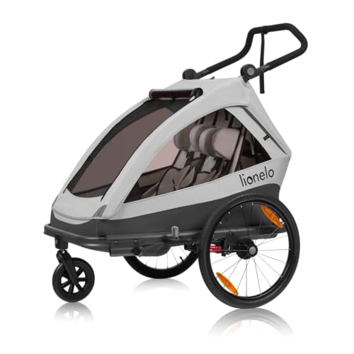 LIONELO CAMA 2-in-1 Kinderanhänger/Kinderwagen