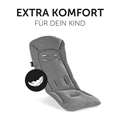 Hauck Universal-Sitzauflage für Kinderwagen Pushchair Seat Liner – Charcoal