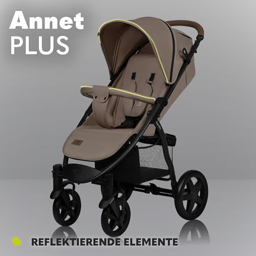 Lionelo Buggy ANNET PLUS geländetauglich – Beige