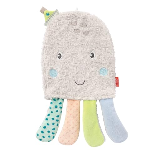 Fehn Waschhandschuh Oktopus – Badehandschuh mit Tiermotiv