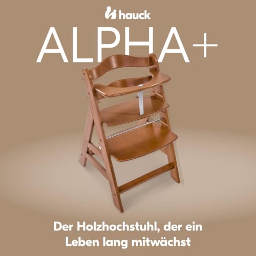 Hauck Alpha+ Hochstuhl – Walnuss