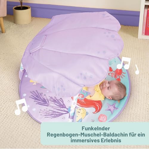 Bright Starts Spieldecke Die kleine Meerjungfrau – Musik & Licht