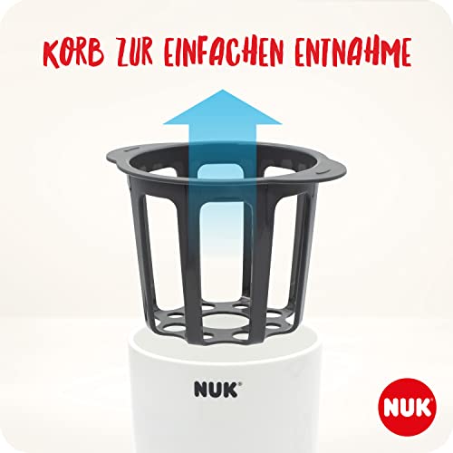 NUK Thermo 3-in-1 Flaschenwärmer – Weiss