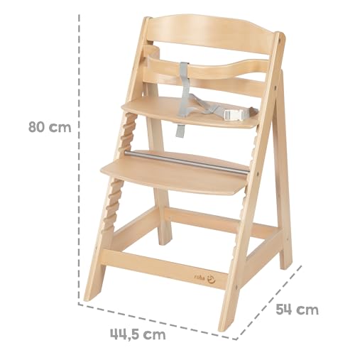 roba Treppenhochstuhl Sit Up III aus Holz – Natur