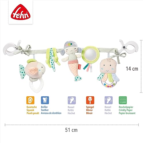 Fehn Kinderwagenkette Meereskinder – 45 cm