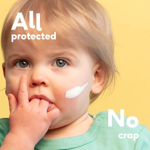 Naif Mineralische Sonnencreme SPF 50 für Babys & Kinder (30 ml, Reisegrösse)